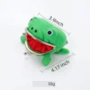ime Frog Plush Keychain Wallet