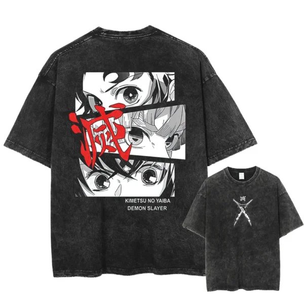 Anime Graphic Oversized T-Shirt