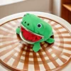 ime Frog Plush Keychain Wallet