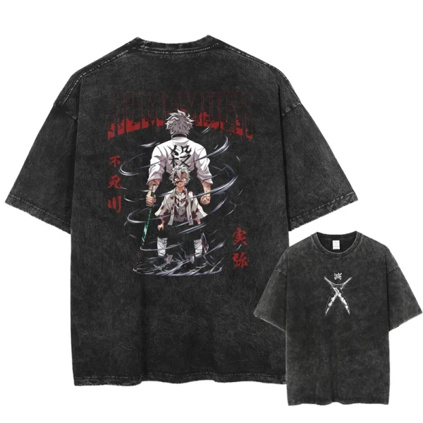 Anime Graphic Oversized T-Shirt