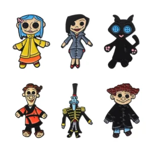 Anime Little Monk Enamel Pin