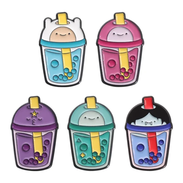 Anime Little Monk Enamel Pin